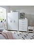  image of rio-4-piece-package-deal-3-door-wardrobe-5-drawer-chest-and-2nbspbedside-chests
