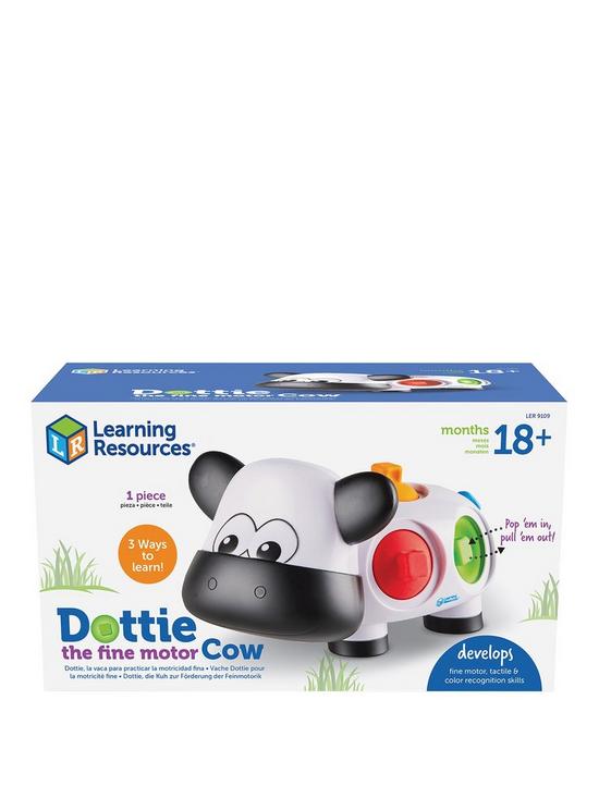 stillFront image of learning-resources-dottie-the-fine-motor-cow