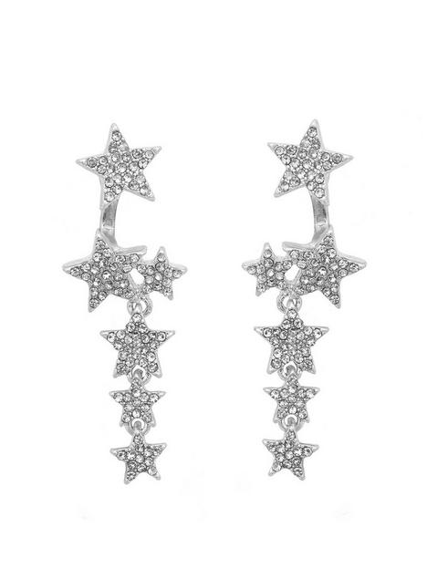 kate-thornton-silver-sparkling-stars-multiway-earrings