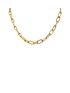  image of kate-thornton-gold-chunky-link-chain-necklace