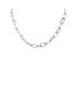  image of kate-thornton-silver-chunky-link-chain-necklace