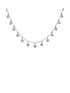  image of kate-thornton-silver-pave-boho-choker-necklace