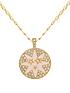  image of kate-thornton-gold-double-row-star-necklace-set