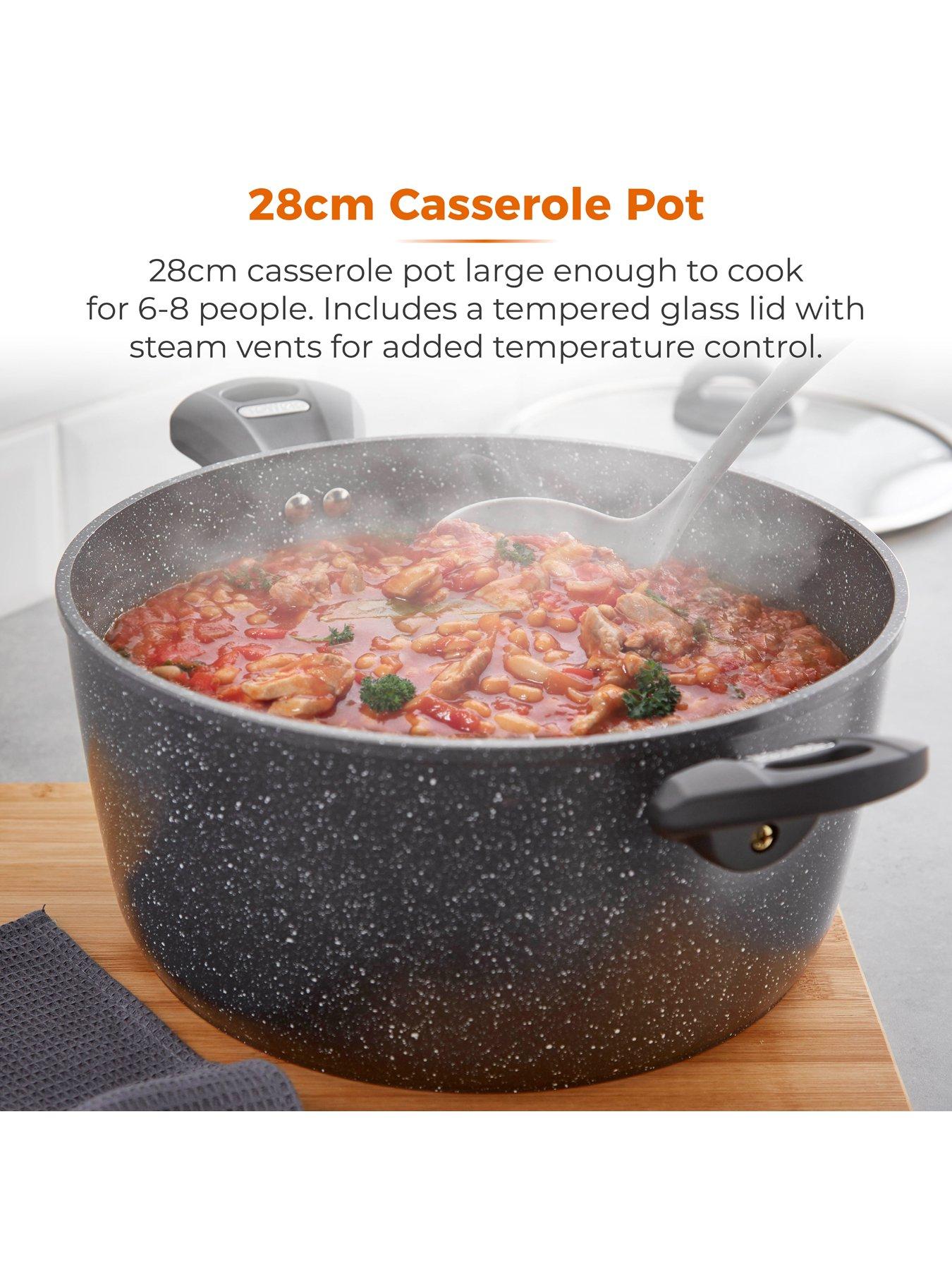 Image 2 of 7 of Tower Cerastone 28 cm Casserole Pan