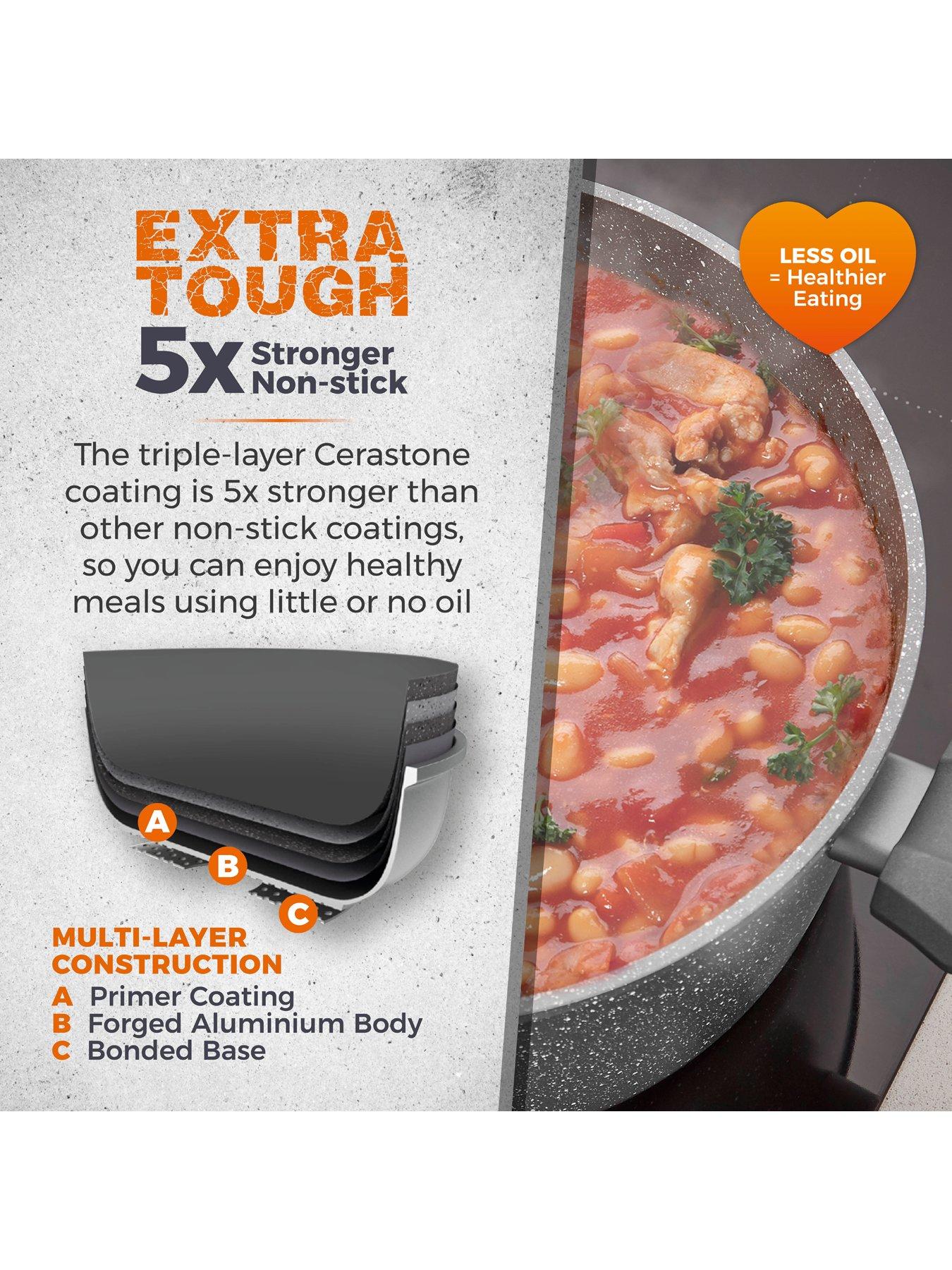 Image 3 of 7 of Tower Cerastone 28 cm Casserole Pan
