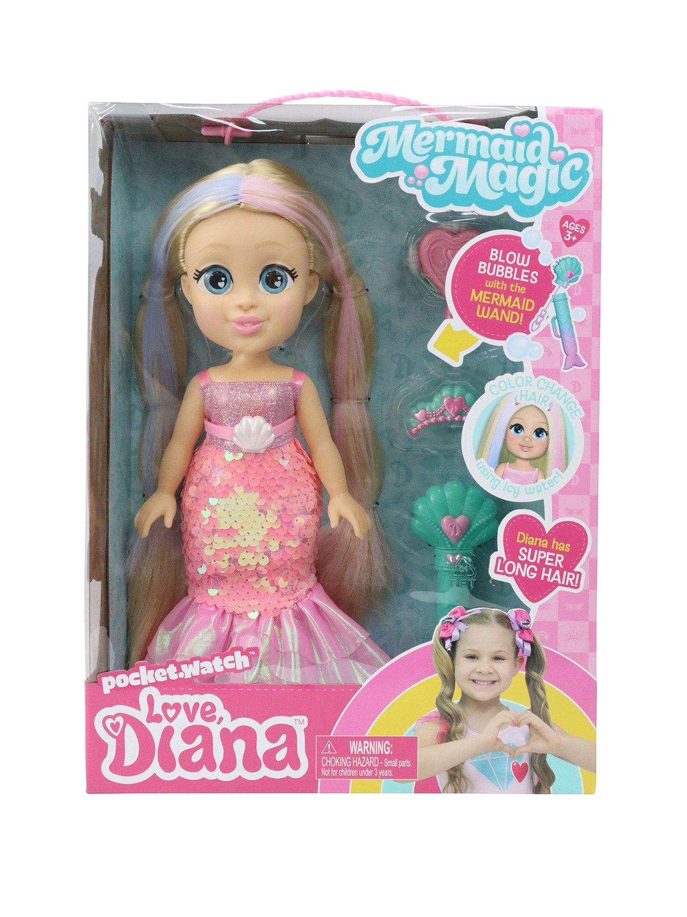 Love, Diana Love Diana Mermaid Magic Feature Doll