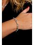  image of kate-thornton-silver-chunky-link-chain-bracelet