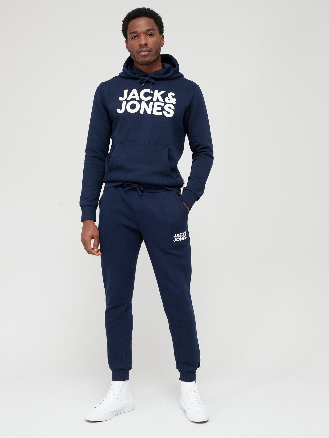 Jack & Jones Jack & Jones Logo Slim Fit Joggers - Navy