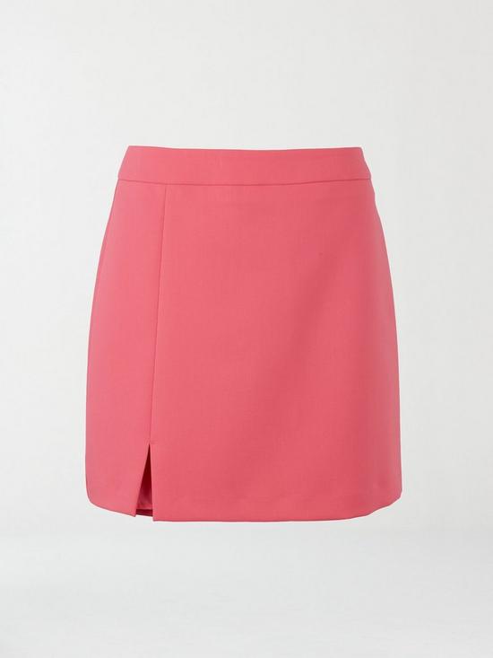 outfit image of michelle-keegan-splitnbspmini-skirt-co-ord-pink