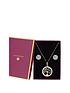 image of jon-richard-two-tone-tree-of-life-bead-chain-necklace-and-earring-set-gift-packaged