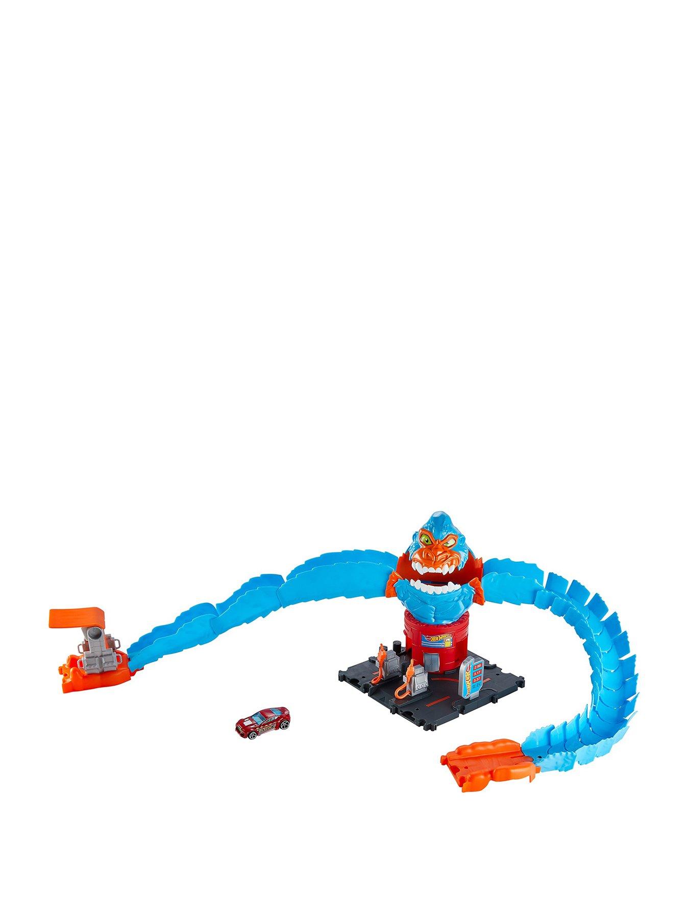 Hot Wheels Wreck & Ride Gorilla Attack Playset and Vehicle