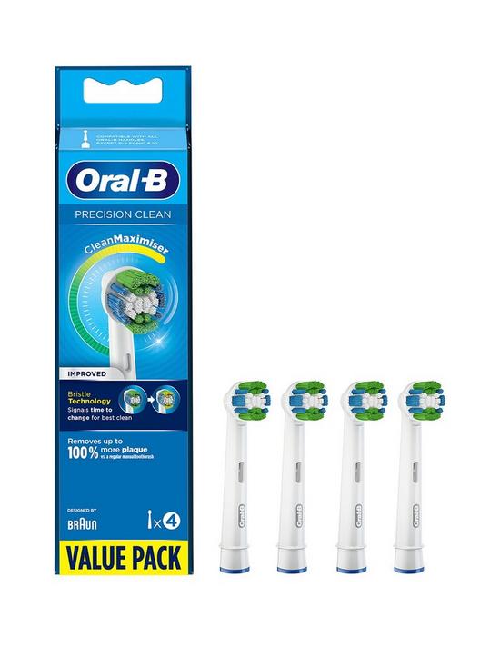front image of oral-b-precision-clean-refill-heads-4-pack