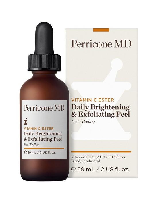 front image of perricone-md-vitamin-c-ester-daily-brightening-and-exfoliating-peel--nbsp59mlnbsp-2-oz