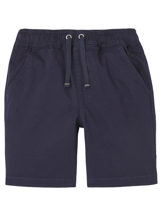 front image of joules-boys-huey-woven-shorts-navy