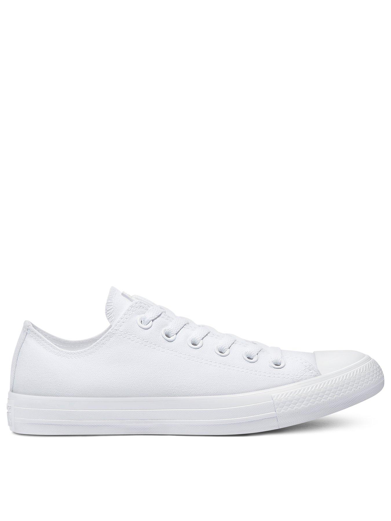 undefined Canvas Ox Trainers - White