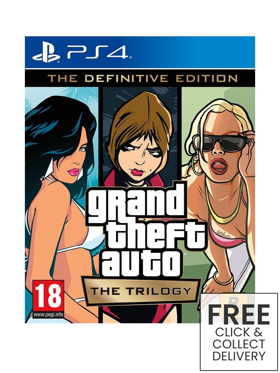 front image of playstation-4-grand-theft-auto-the-trilogy-the-definitive-edition