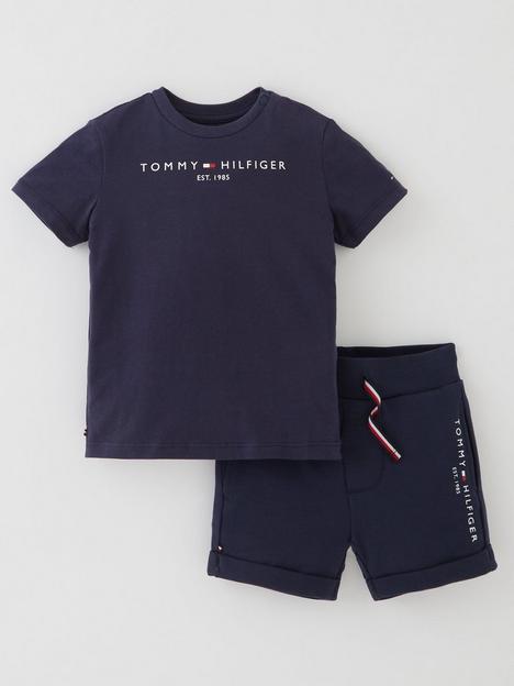 tommy-hilfiger-baby-boys-essential-short-and-t-shirt-set-navy