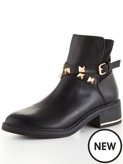 v-by-very-wide-fit-stud-trim-ankle-boot-black