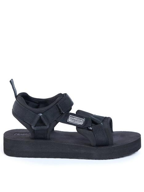 barbour-international-livia-chunky-trekker-sandal-black