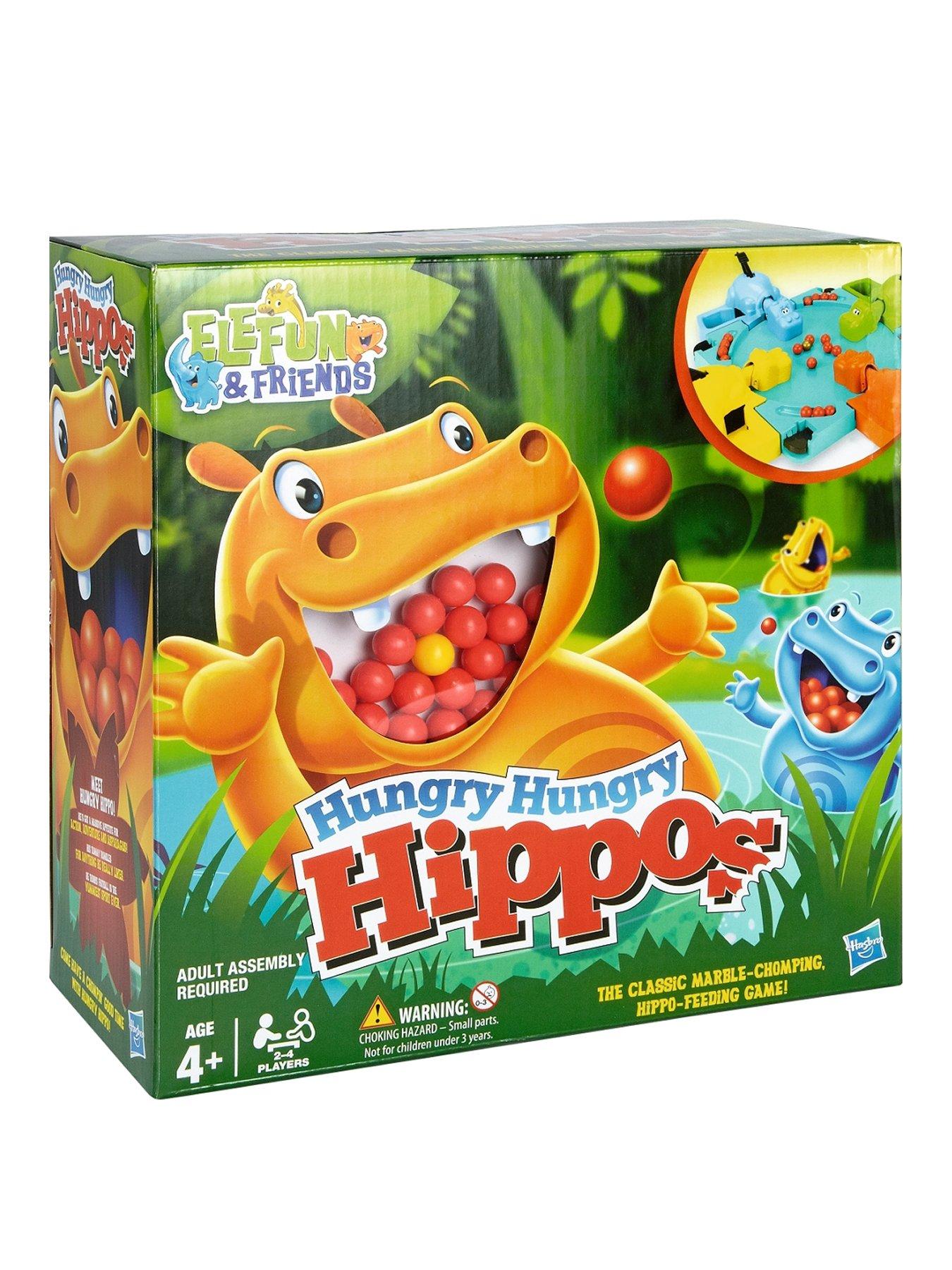 Image 1 of 6 of Hasbro Hungry Hungry Hippos Game
