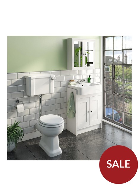 victoria-plum-traditional-white-vanity-unit-with-low-level-toilet-and-white-mirror-cabinet