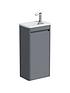  image of mode-bathrooms-by-victoria-plum-de-gale-compact-grey-floorstanding-vanity-unit-right-hand-with-close-coupled-toilet