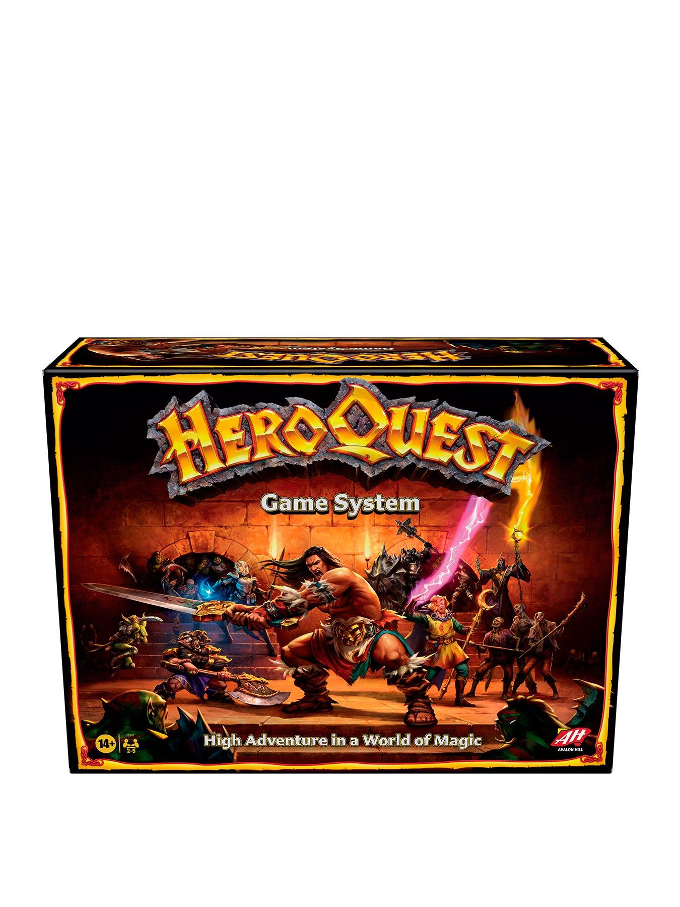Hasbro HeroQuest Game System- An Immersive Adventure Board Game