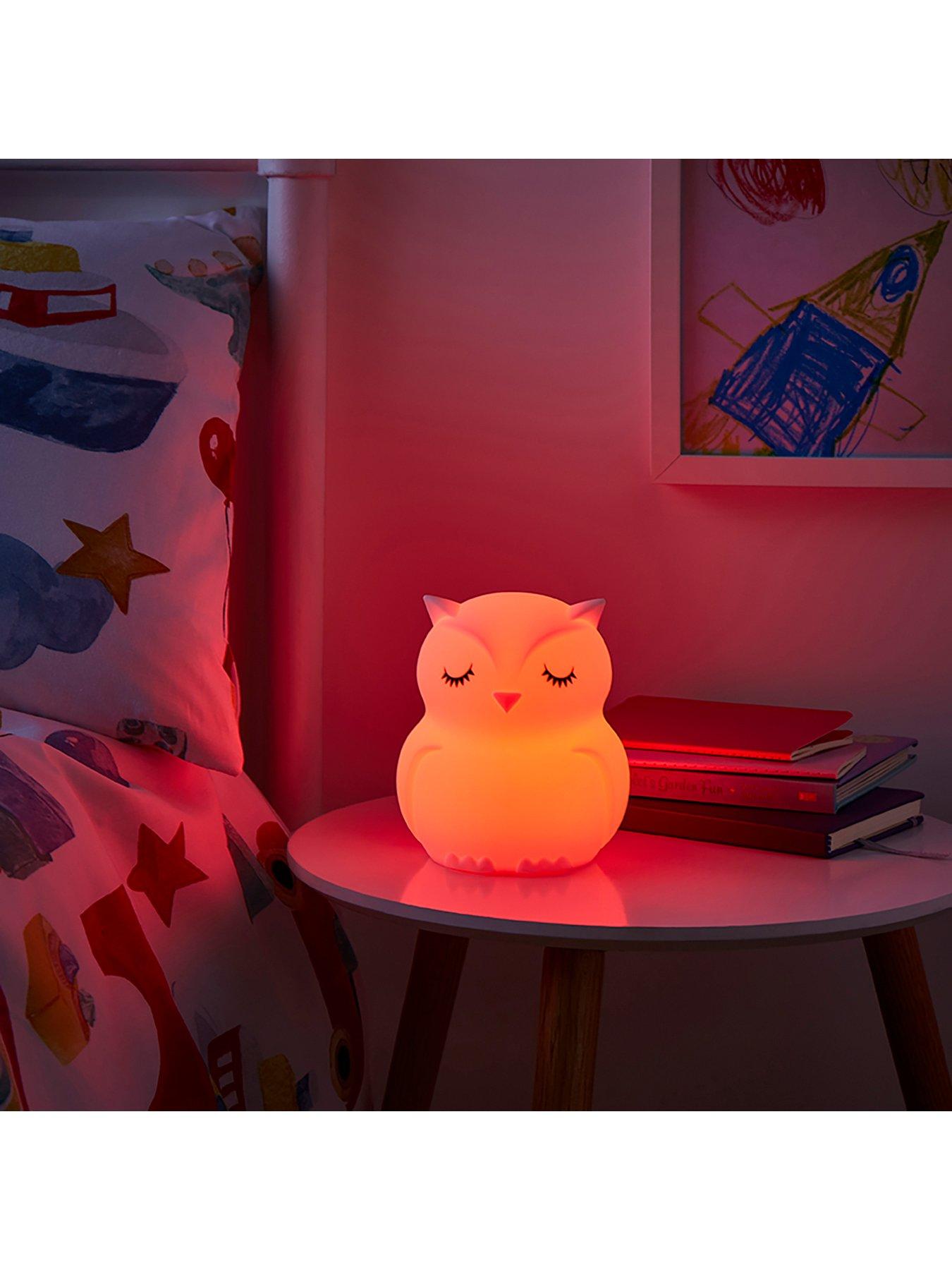 Image 3 of 5 of Glow Owl Colour Changing&nbsp;Night Light
