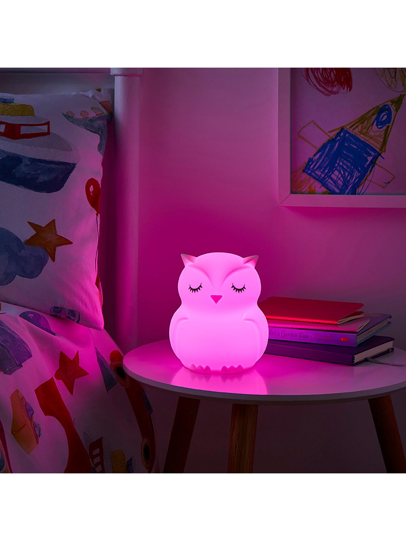 Image 5 of 5 of Glow Owl Colour Changing&nbsp;Night Light