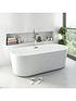  image of mode-bathrooms-by-victoria-plum-tate-contemporary-thin-edged-freestanding-bath-suite-with-close-coupled-toilet-and-basin-1500-x-700