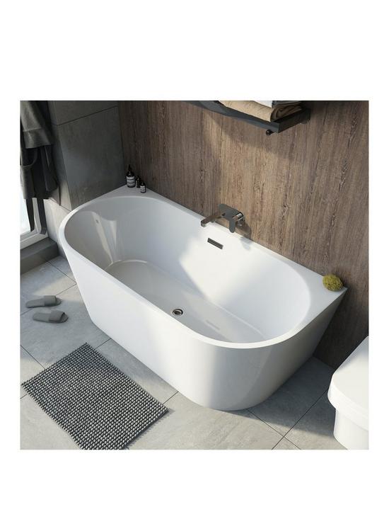 front image of mode-bathrooms-by-victoria-plum-hardy-one-piece-round-back-to-wall-bath-1700-x-800