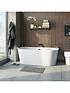  image of mode-bathrooms-by-victoria-plum-hardy-one-piece-round-back-to-wall-bath-1700-x-800