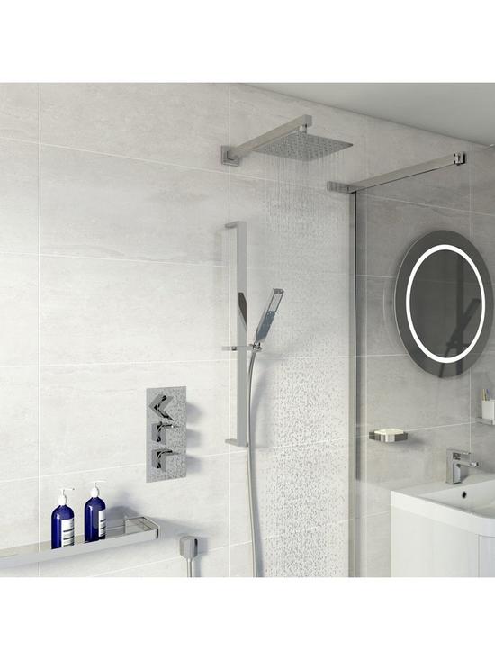 stillFront image of mode-bathrooms-by-victoria-plum-heath-walk-in-shower-enclosure-suite-with-close-coupled-toilet-full-pedestal-basin-tap-and-shower-1400-x-900