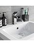  image of mode-bathrooms-by-victoria-plum-heath-walk-in-shower-enclosure-suite-with-close-coupled-toilet-full-pedestal-basin-tap-and-shower-1400-x-900