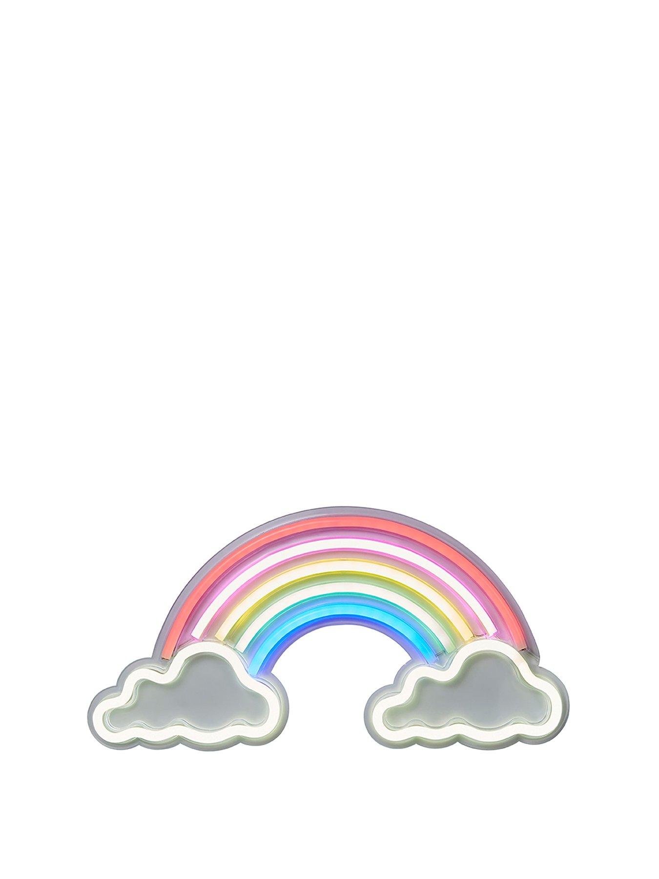Glow Neon Rainbow Cloud Wall Lamp