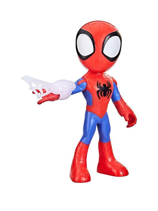 front image of marvel-spidey-and-his-amazing-friends-supersized-spidey-action-figure