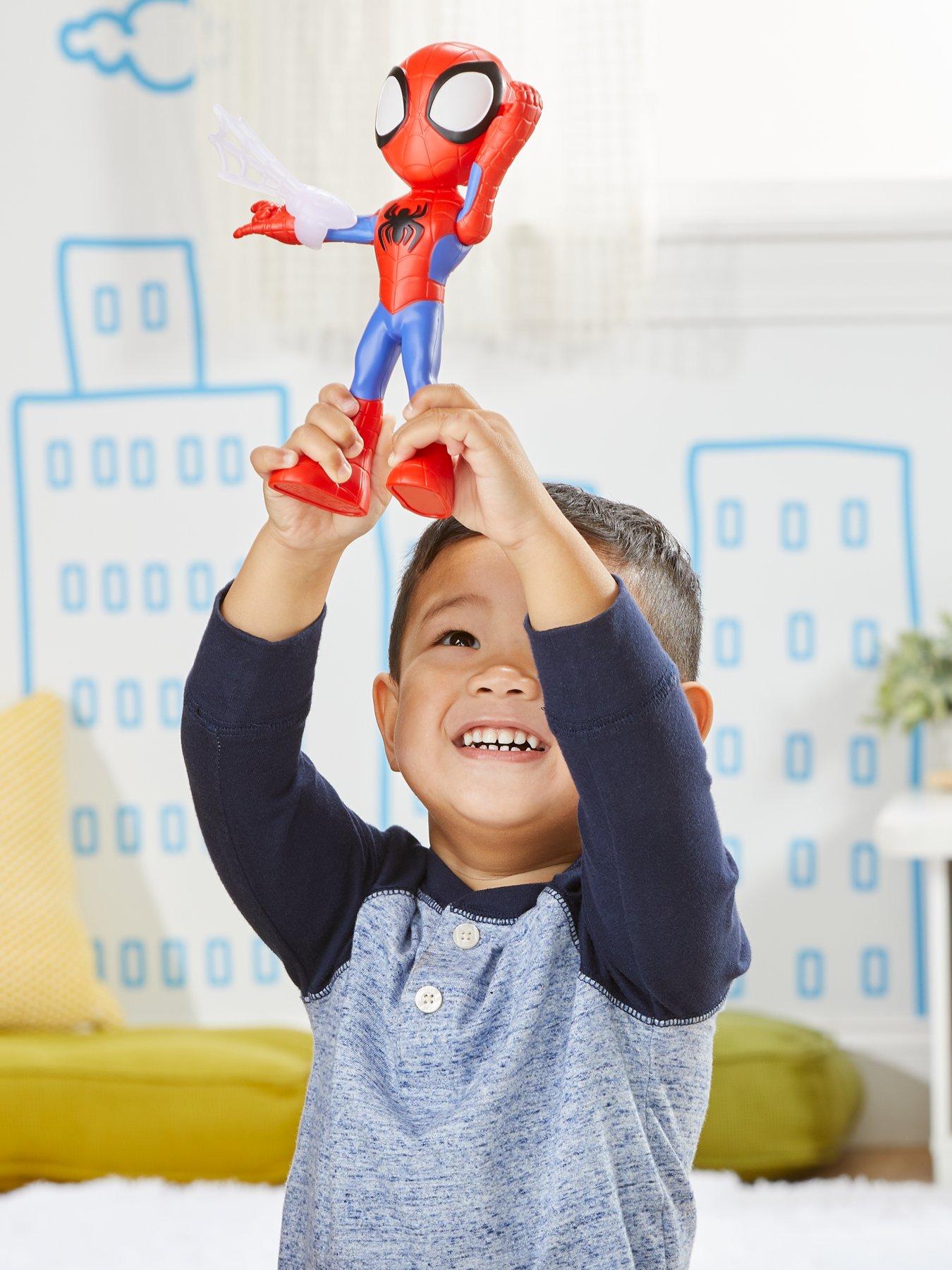 Image 5 of 8 of Spidey and His Amazing Friends Spidey and His Amazing Friends Supersized Spidey Action Figure
