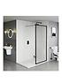  image of orchard-bathrooms-by-victoria-plum-cooper-matt-black-framed-walk-in-shower-enclosure-with-stone-resin-tray-and-waste-1200-x-800