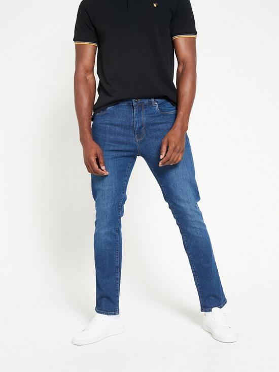 front image of everyday-slimnbspjean-with-stretch-mid-blue