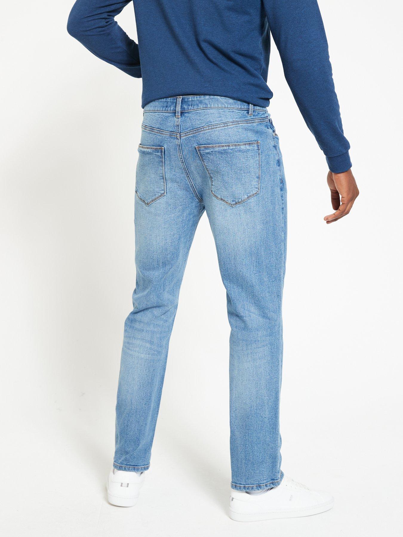  image of everyday-straight-legnbspjean-with-stretch-blue