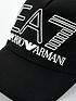  image of ea7-emporio-armani-visibility-logo-baseball-cap