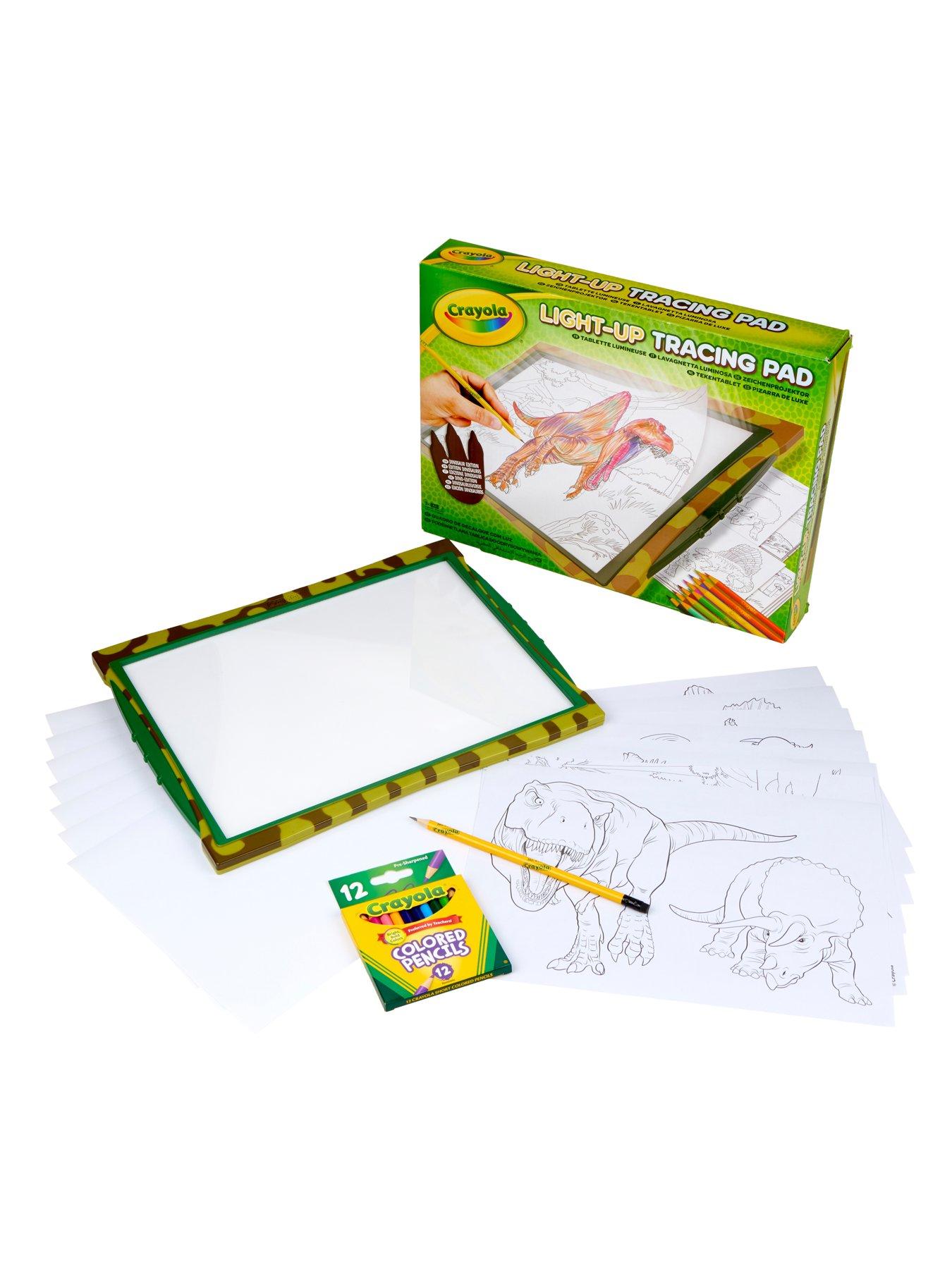 Crayola Exclusive To Very Dinosaur Light Up Tracing Pad