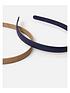 image of accessorize-2-pack-thin-matte-alice-bands