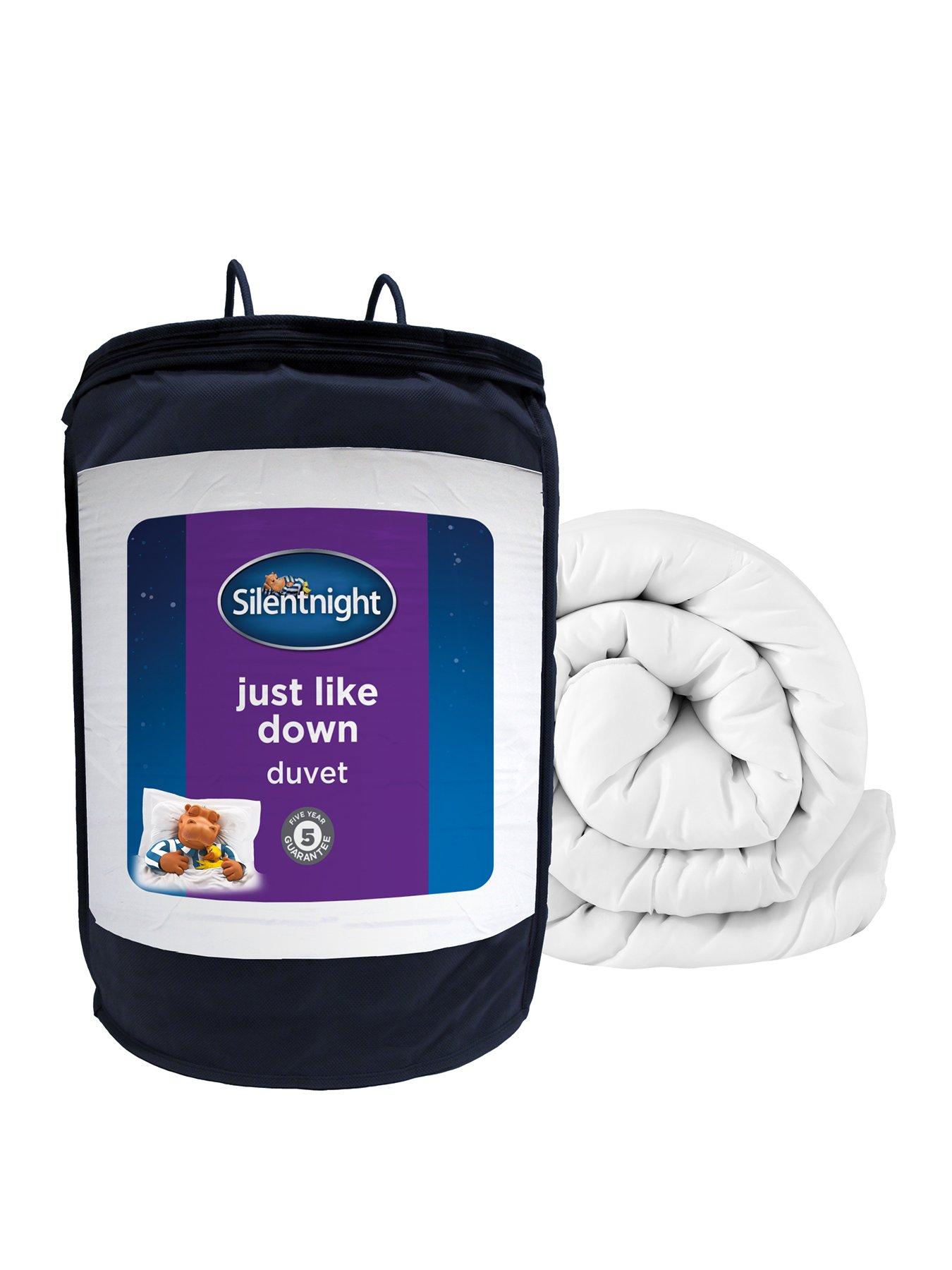 Silentnight Just Like Down Duvet 13.5 Tog White