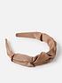  image of accessorize-caramel-ruched-alice-band
