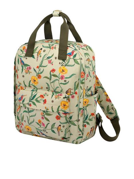 cath-kidston-summer-birds-utility-backpack-green