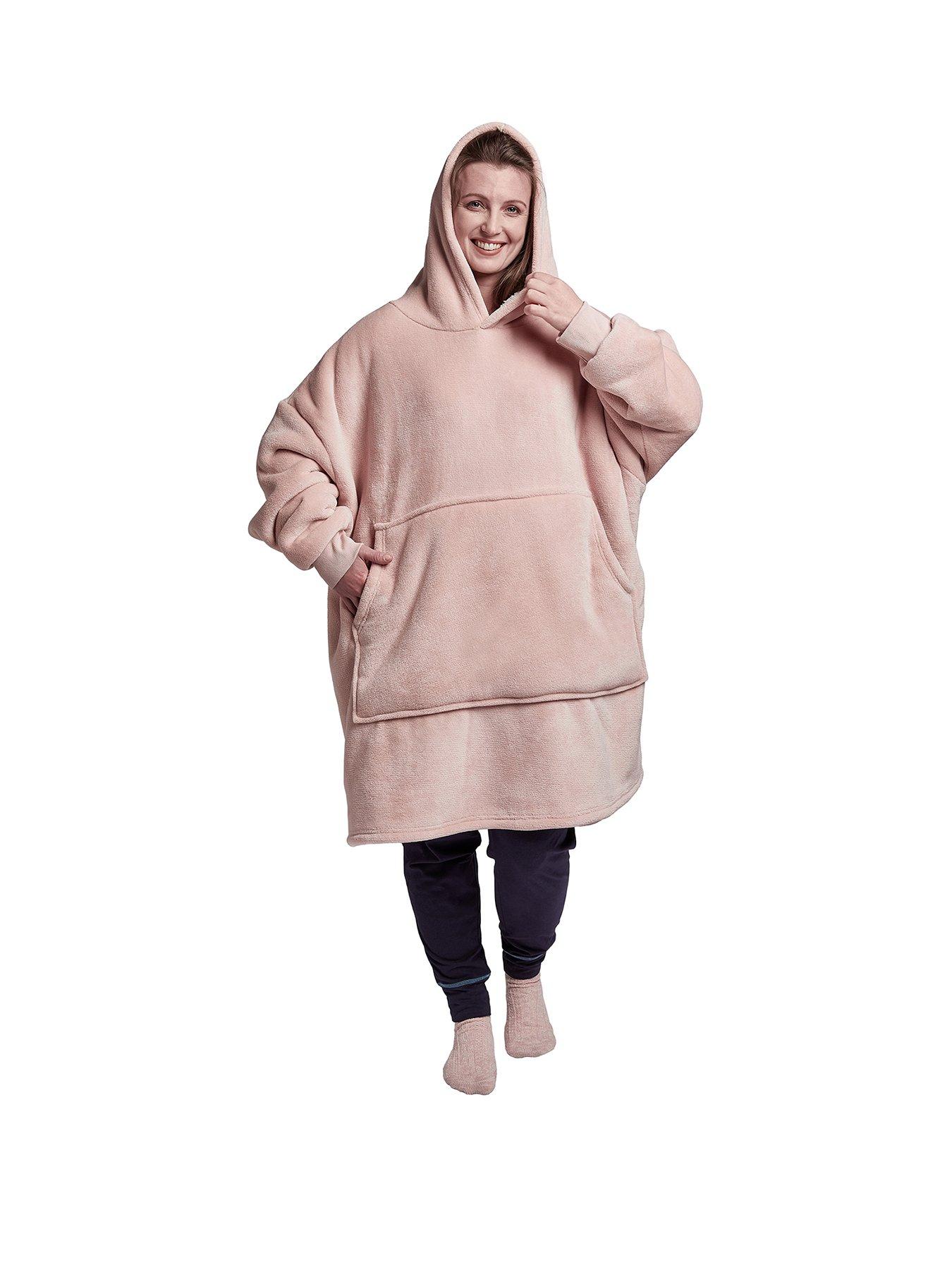 silentnight-oversized-fleecenbsphoodie-blush