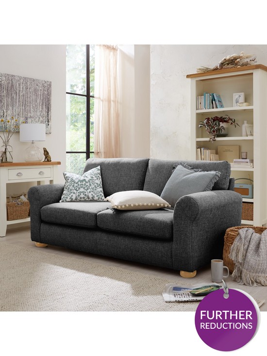 stillFront image of lara-fabric-sofa-bed-charcoal