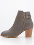  image of everyday-wide-fit-block-heel-ankle-boot-grey