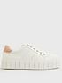  image of new-look-missy-platform-lace-up-white